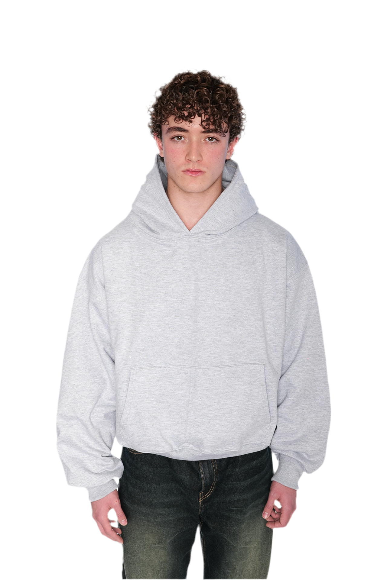 Sudadera Gris Jaspe 330GSM