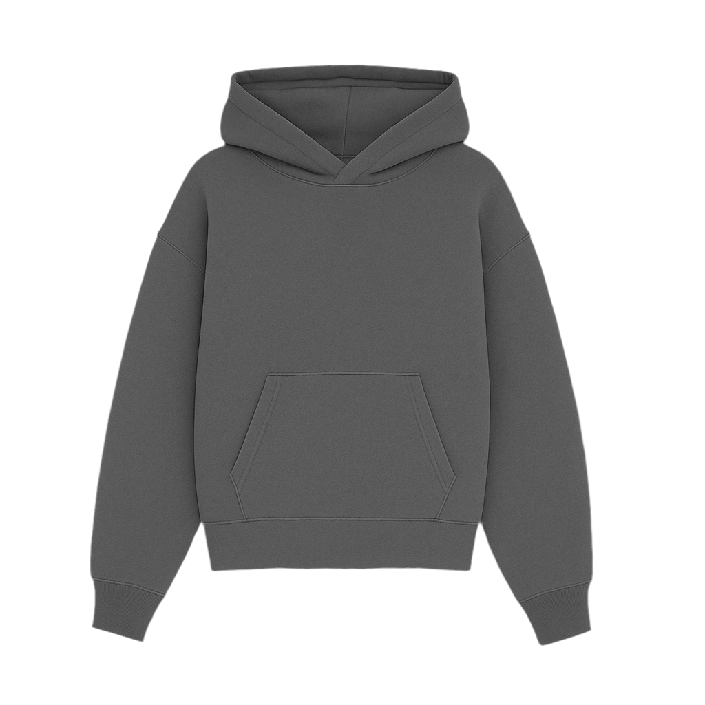 Hood Sudadera Talla L Sudadera Boxy Gris