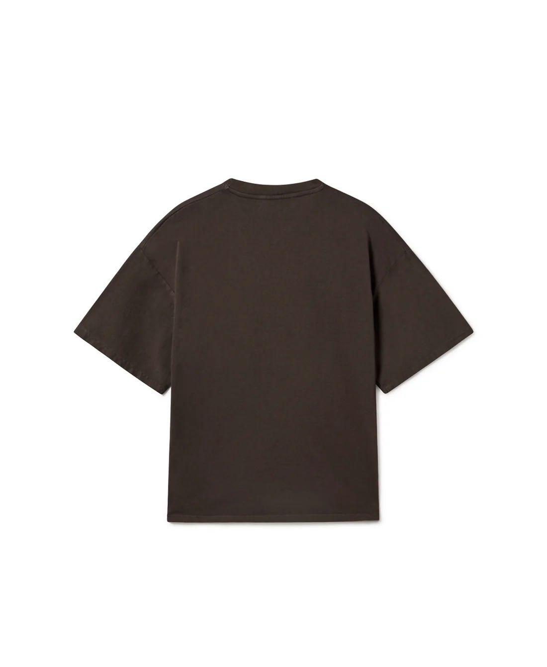 Playera Oversize Café