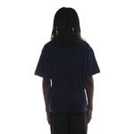 Playera Oversize Azul Pizarra