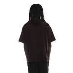 Playera Oversize Café