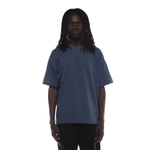 Playera Oversize Azul Acero