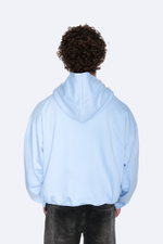 Sudadera Boxy Azul Cielo