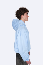 Sudadera Boxy Azul Cielo