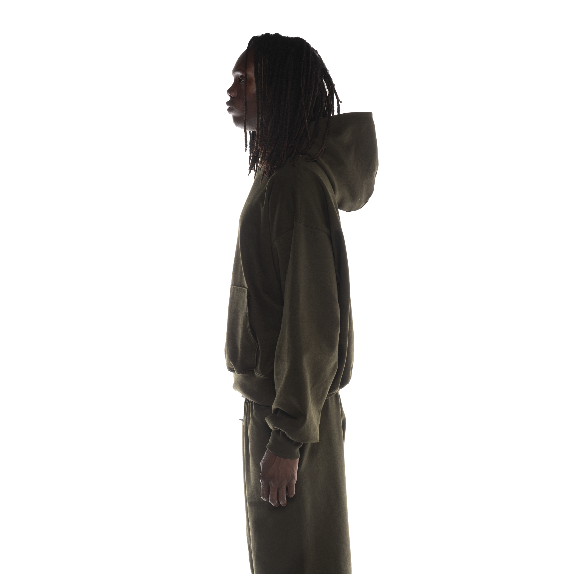 Sudadera Verde Militar 330GSM