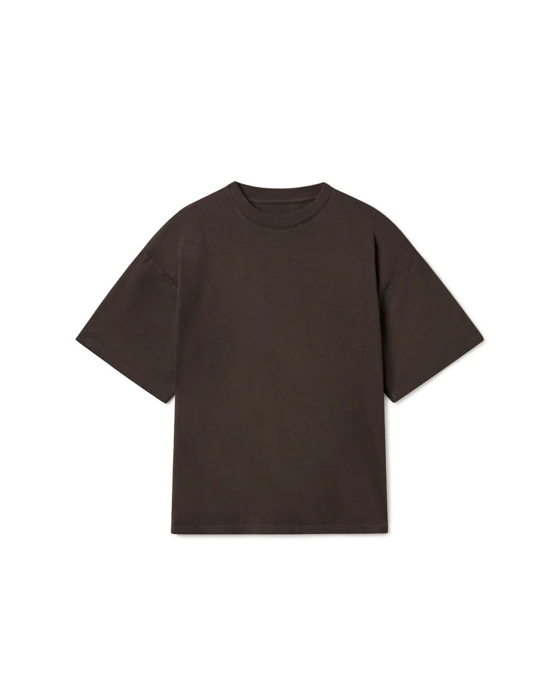 Playera Oversize Café