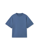 Playera Oversize Azul Acero