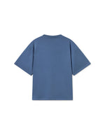 Playera Oversize Azul Acero