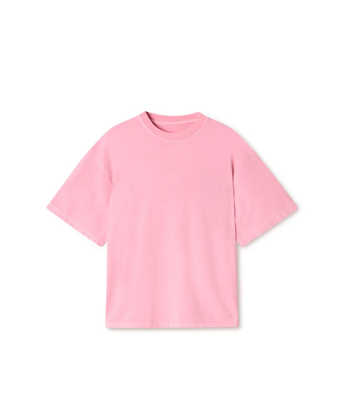 Playera Oversize Rosa - Punto Fino
